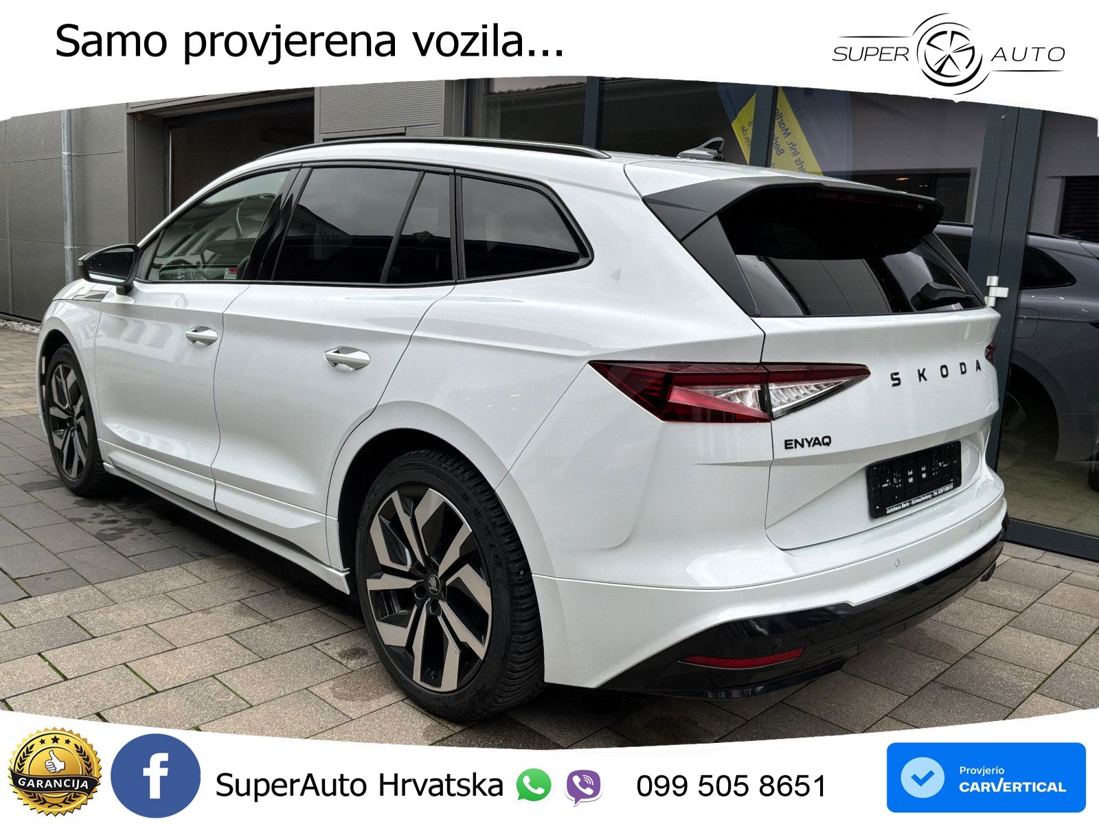 Škoda Enyaq 85 82 kWh (286 KS) SportLine LED+GR SJED+ACC