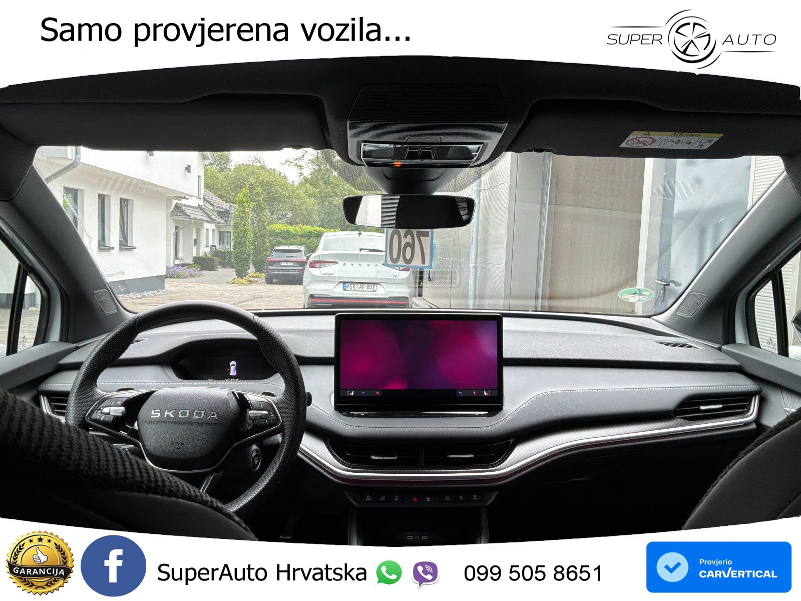 Škoda Enyaq 85 82 kWh (286 KS) SportLine LED+GR SJED+ACC