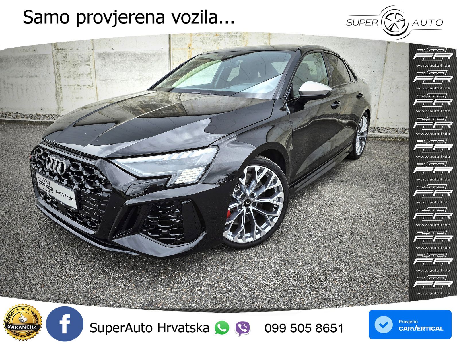 Audi RS3 Sportback 2.5 TFSI (400 KS) quattro S tronic LED+GR SJED+ACC