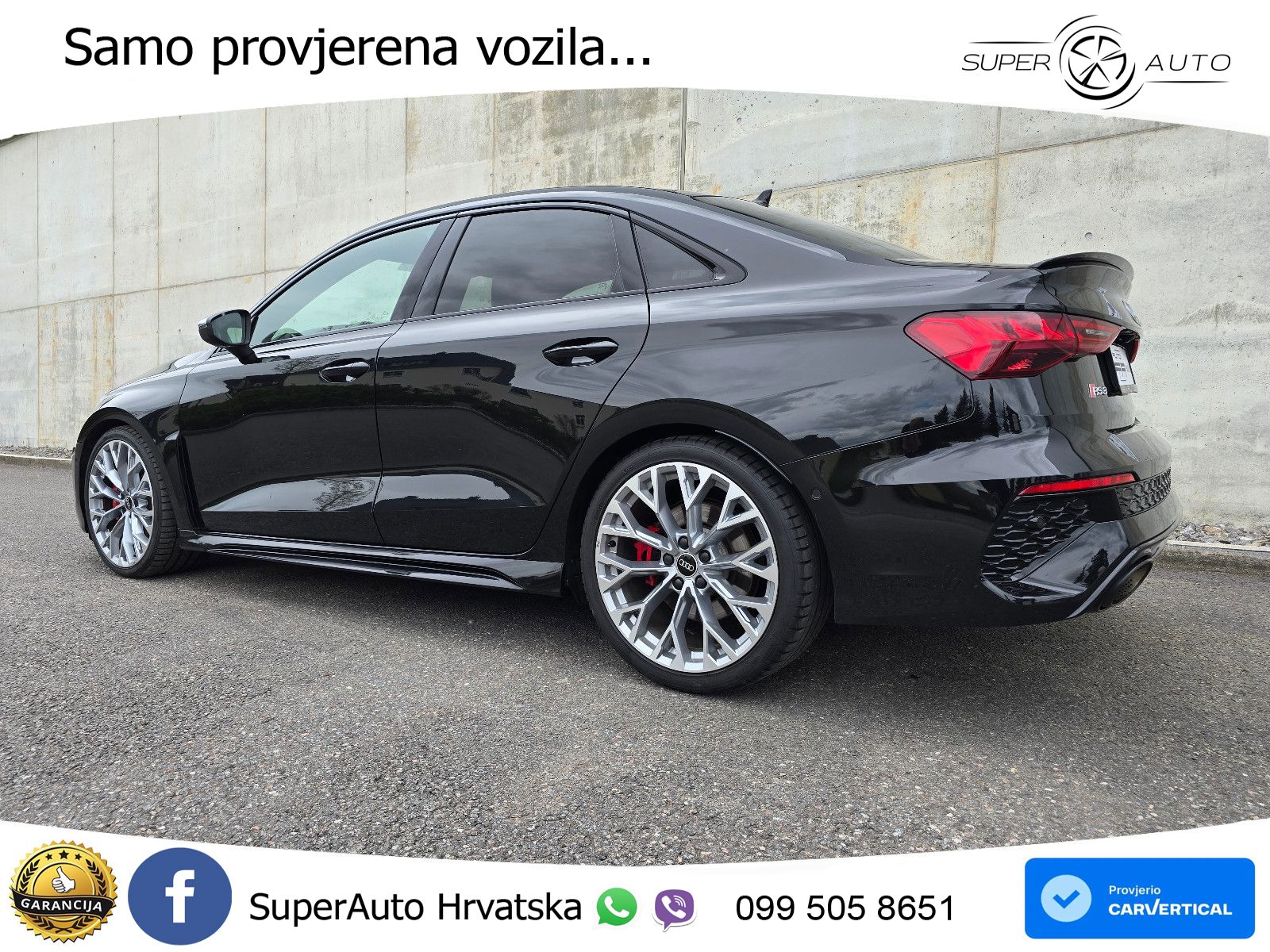 Audi RS3 Sportback 2.5 TFSI (400 KS) quattro S tronic LED+GR SJED+ACC
