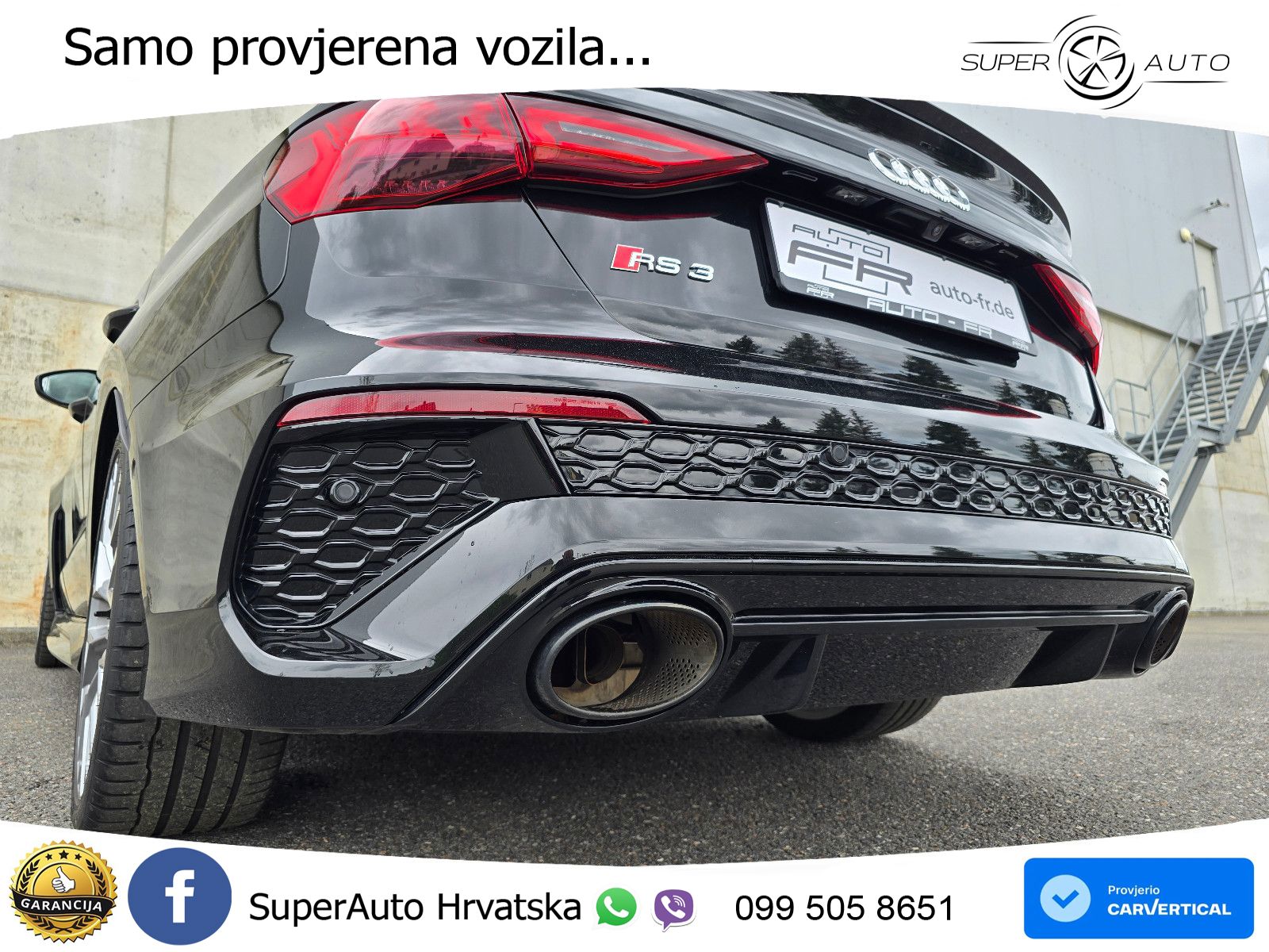 Audi RS3 Sportback 2.5 TFSI (400 KS) quattro S tronic LED+GR SJED+ACC