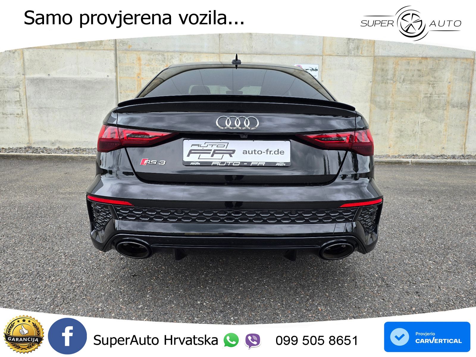Audi RS3 Sportback 2.5 TFSI (400 KS) quattro S tronic LED+GR SJED+ACC