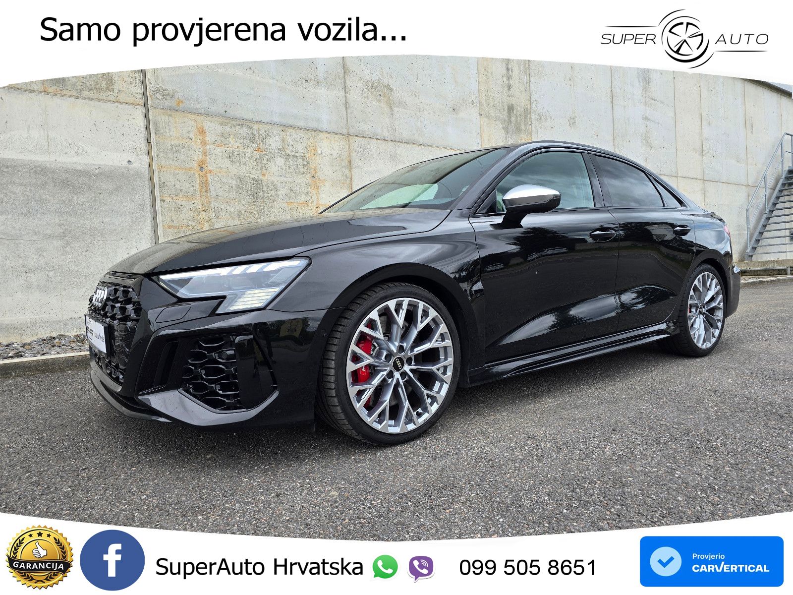 Audi RS3 Sportback 2.5 TFSI (400 KS) quattro S tronic LED+GR SJED+ACC