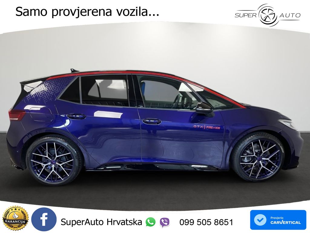 Volkswagen ID.3 GTX Performance 84 kWh (326 KS)