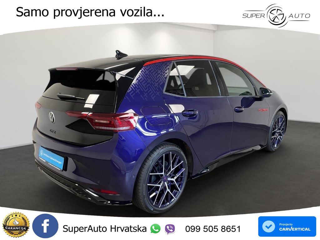 Volkswagen ID.3 GTX Performance 84 kWh (326 KS)
