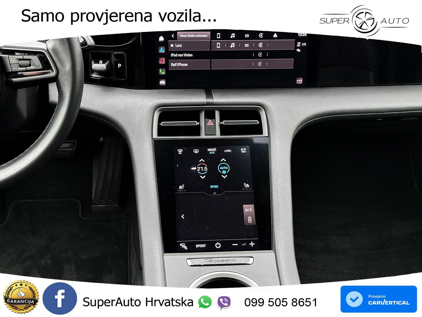 Porsche Taycan Performance Plus 93.4 kWh (476 KS)