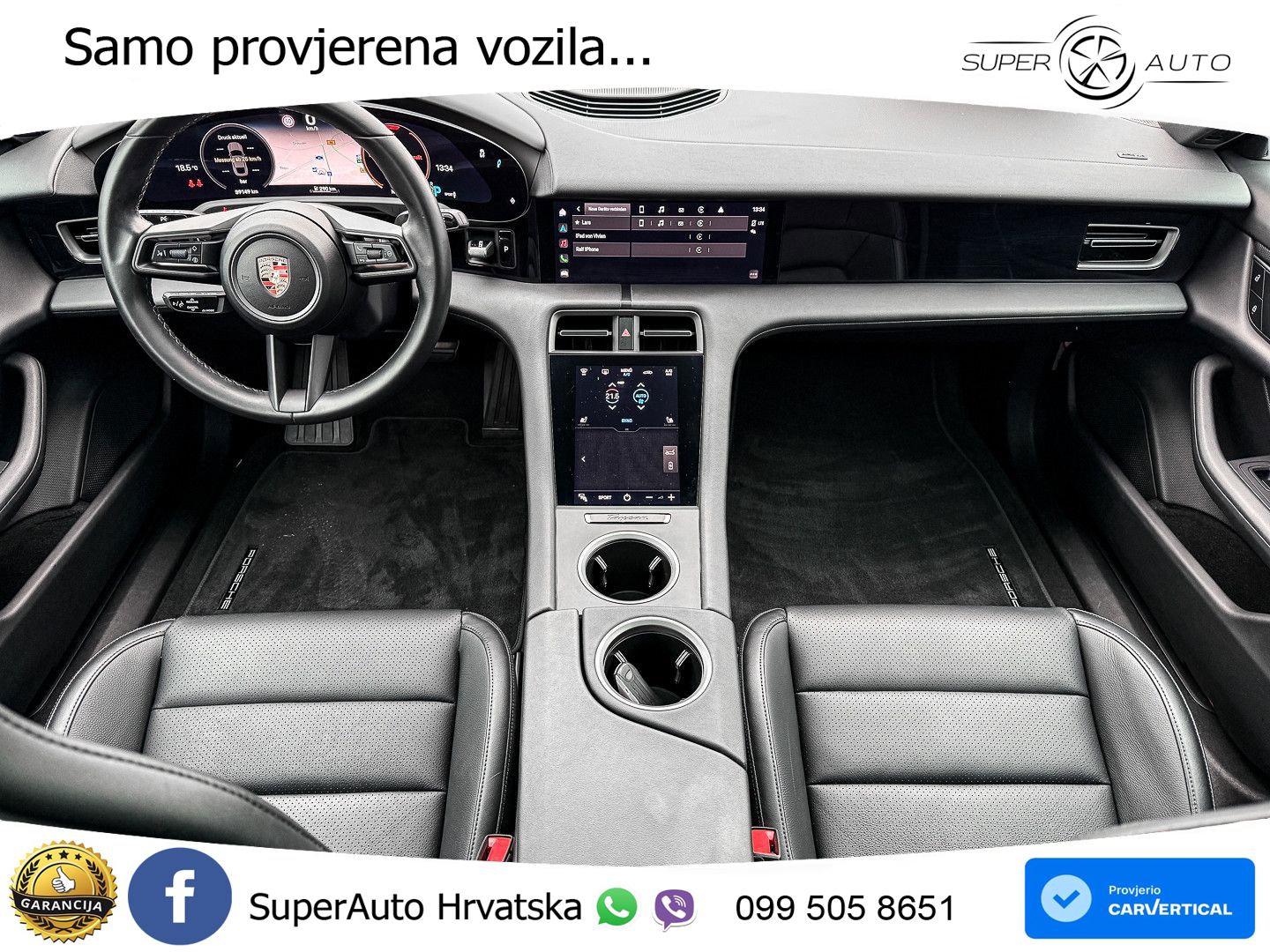 Porsche Taycan Performance Plus 93.4 kWh (476 KS)