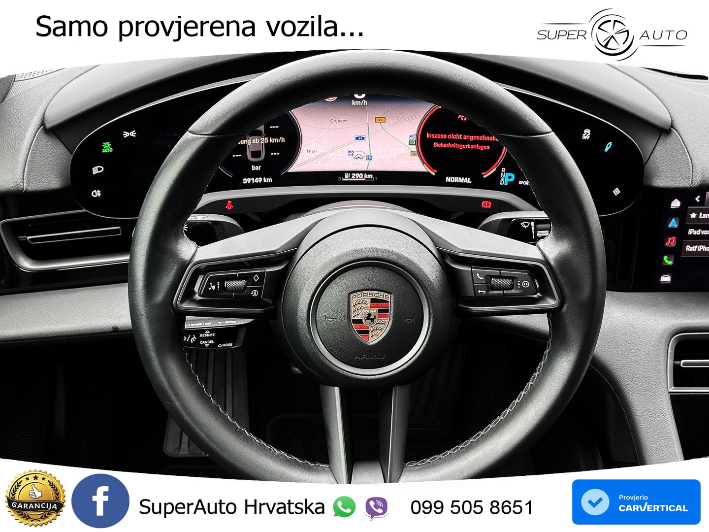 Porsche Taycan Performance Plus 93.4 kWh (476 KS)