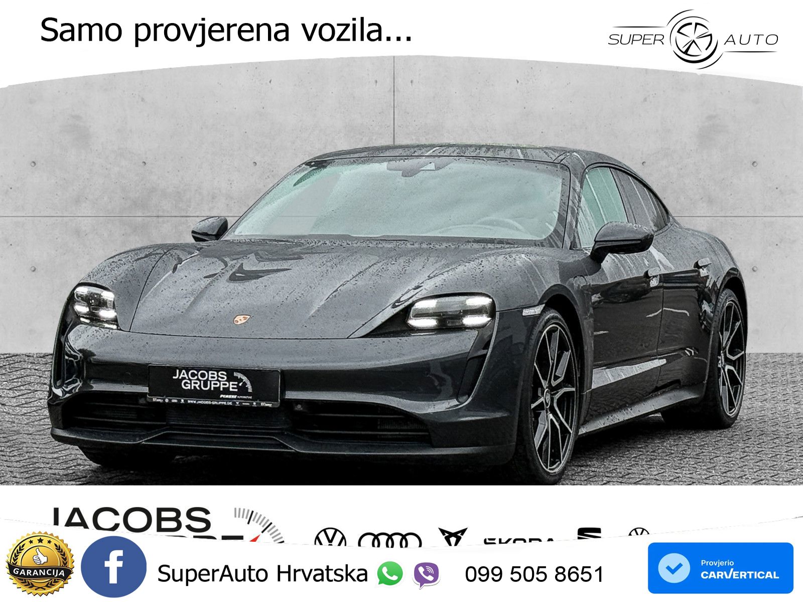 Porsche Taycan Performance Plus 93.4 kWh (476 KS)