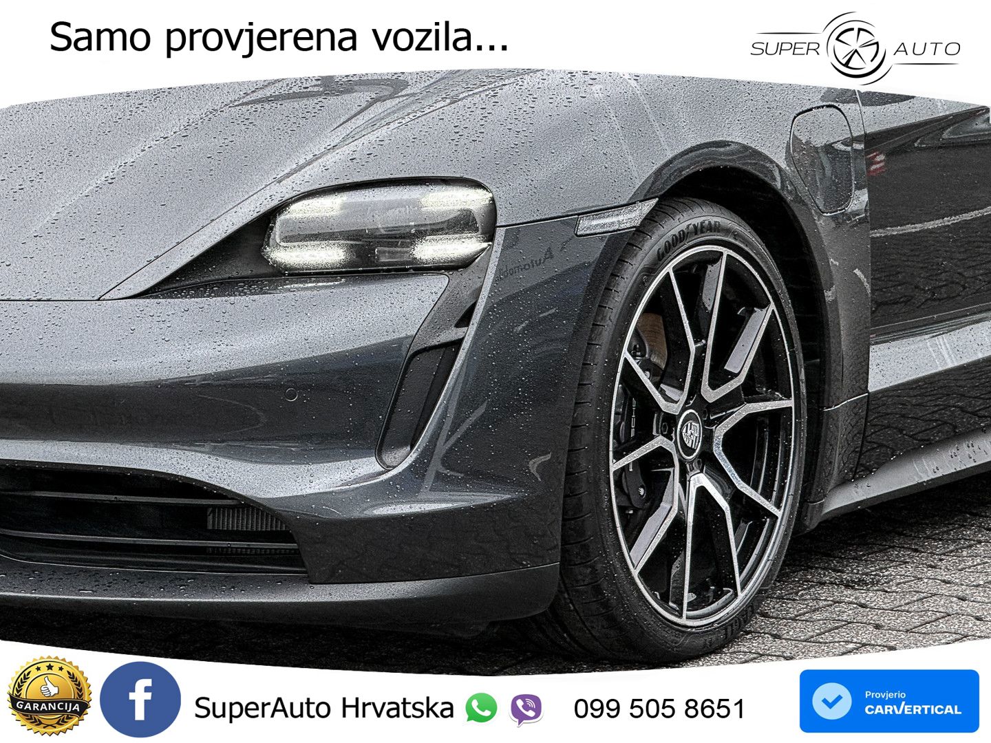 Porsche Taycan Performance Plus 93.4 kWh (476 KS)