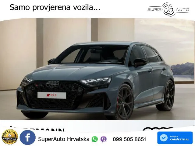 Audi RS3 Sportback 2.5 TFSI (400 KS) quattro S tronic LED+GR SJED+ACC
