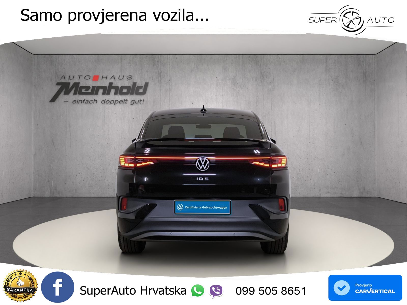 Volkswagen ID.5 Pure 55 kWh (170 KS) LED+GR SJED+ACC
