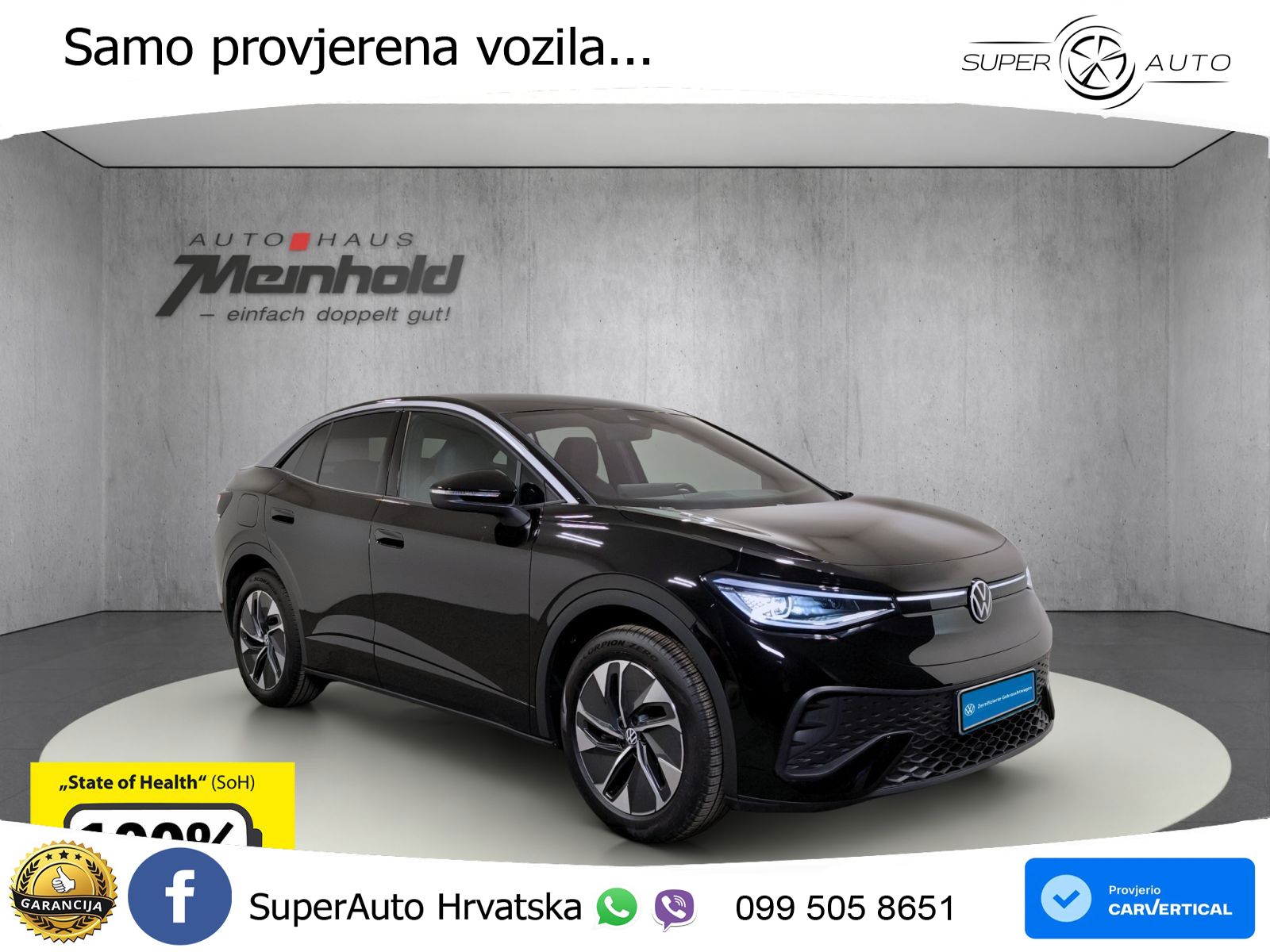 Volkswagen ID.5 Pure 55 kWh (170 KS) LED+GR SJED+ACC