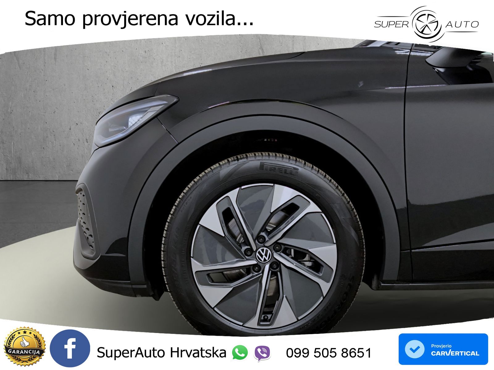 Volkswagen ID.5 Pure 55 kWh (170 KS) LED+GR SJED+ACC