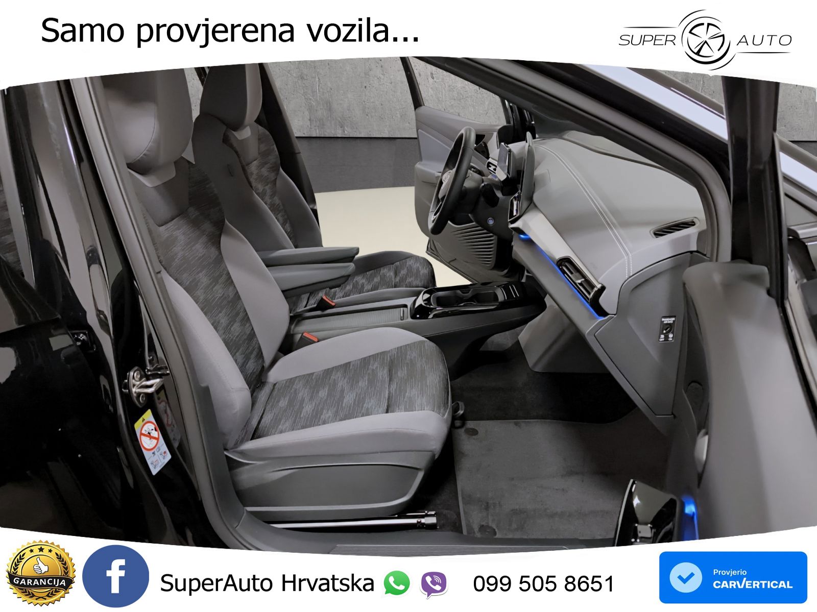 Volkswagen ID.5 Pure 55 kWh (170 KS) LED+GR SJED+ACC