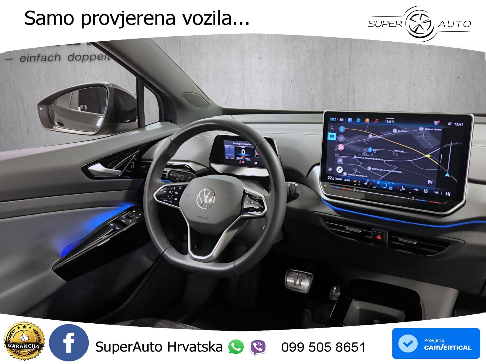 Volkswagen ID.5 Pure 55 kWh (170 KS) LED+GR SJED+ACC