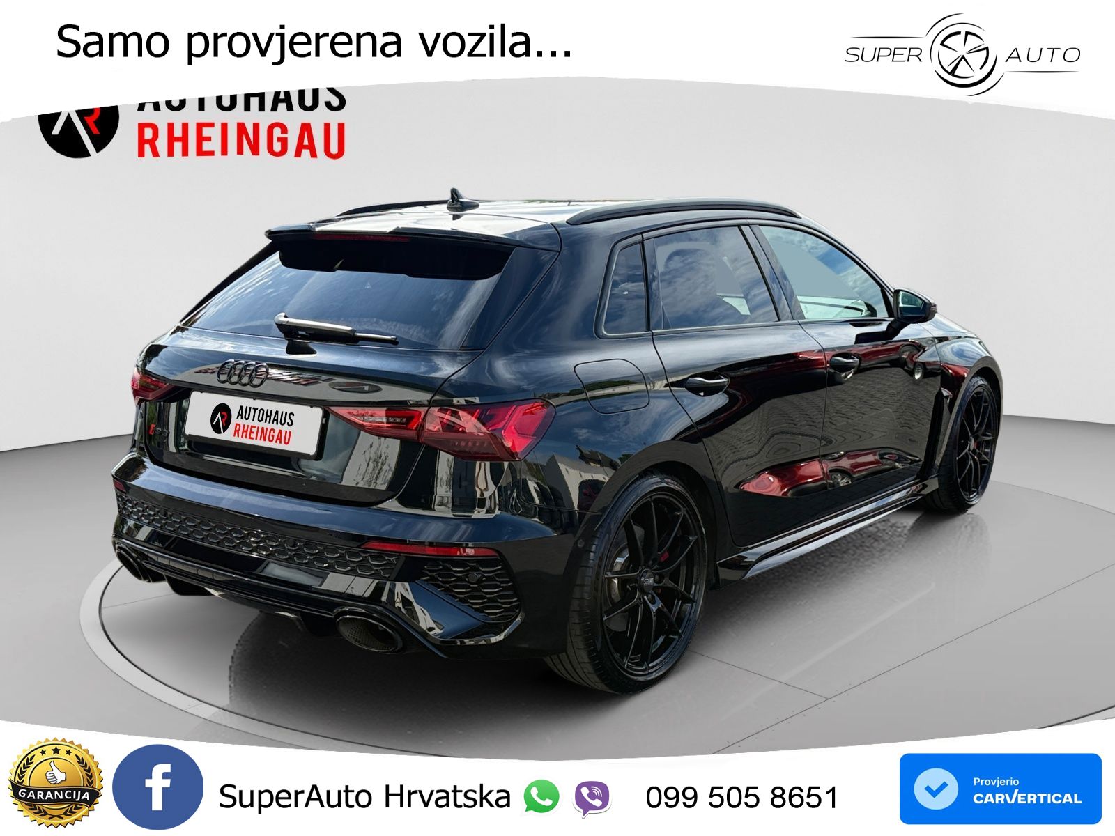 Audi RS3 Sportback 2.5 TFSI (400 KS) quattro S tronic LED+GR SJED+ACC