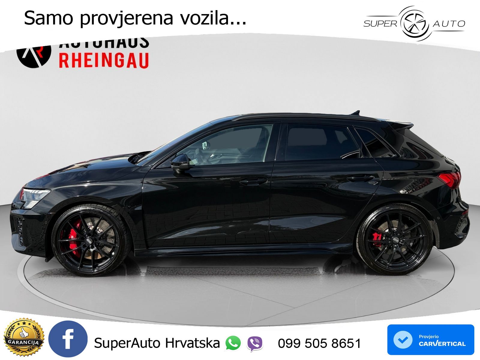 Audi RS3 Sportback 2.5 TFSI (400 KS) quattro S tronic LED+GR SJED+ACC