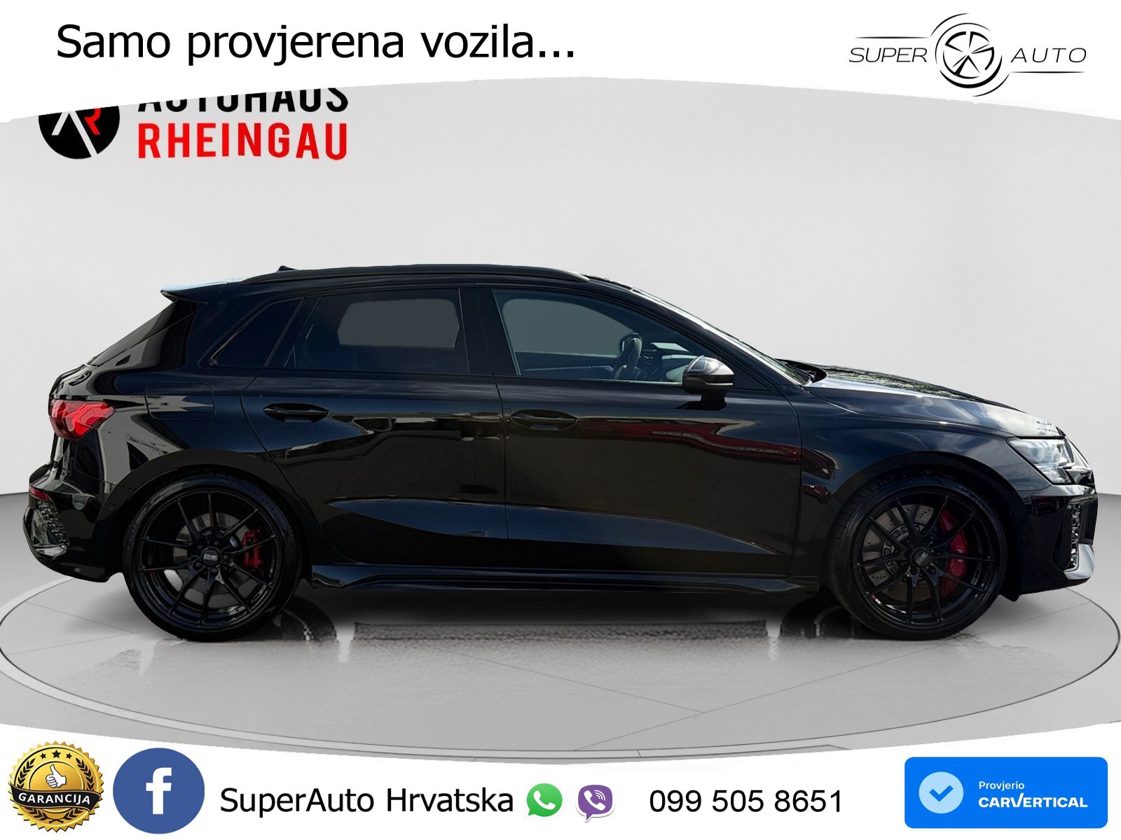 Audi RS3 Sportback 2.5 TFSI (400 KS) quattro S tronic LED+GR SJED+ACC
