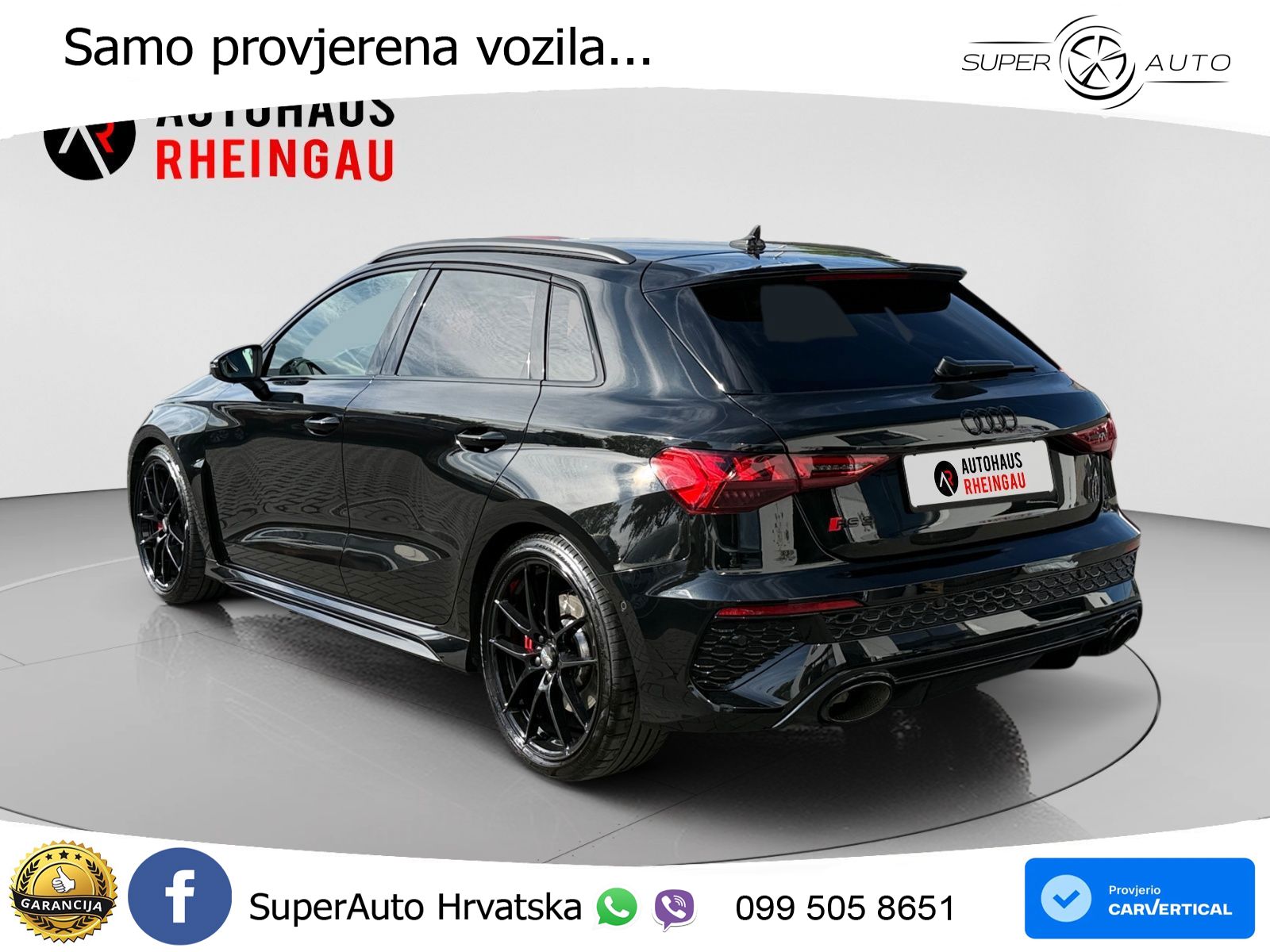 Audi RS3 Sportback 2.5 TFSI (400 KS) quattro S tronic LED+GR SJED+ACC