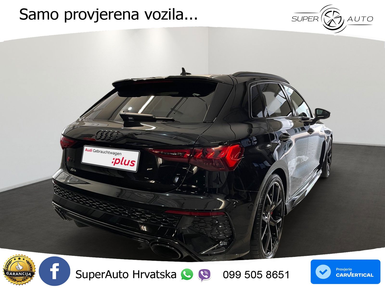 Audi RS3 Sportback 2.5 TFSI (400 KS) quattro S tronic LED+GR SJED+ACC