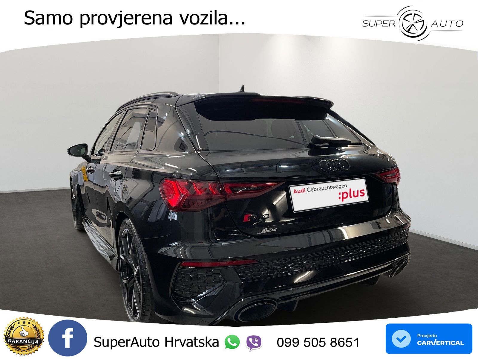 Audi RS3 Sportback 2.5 TFSI (400 KS) quattro S tronic LED+GR SJED+ACC