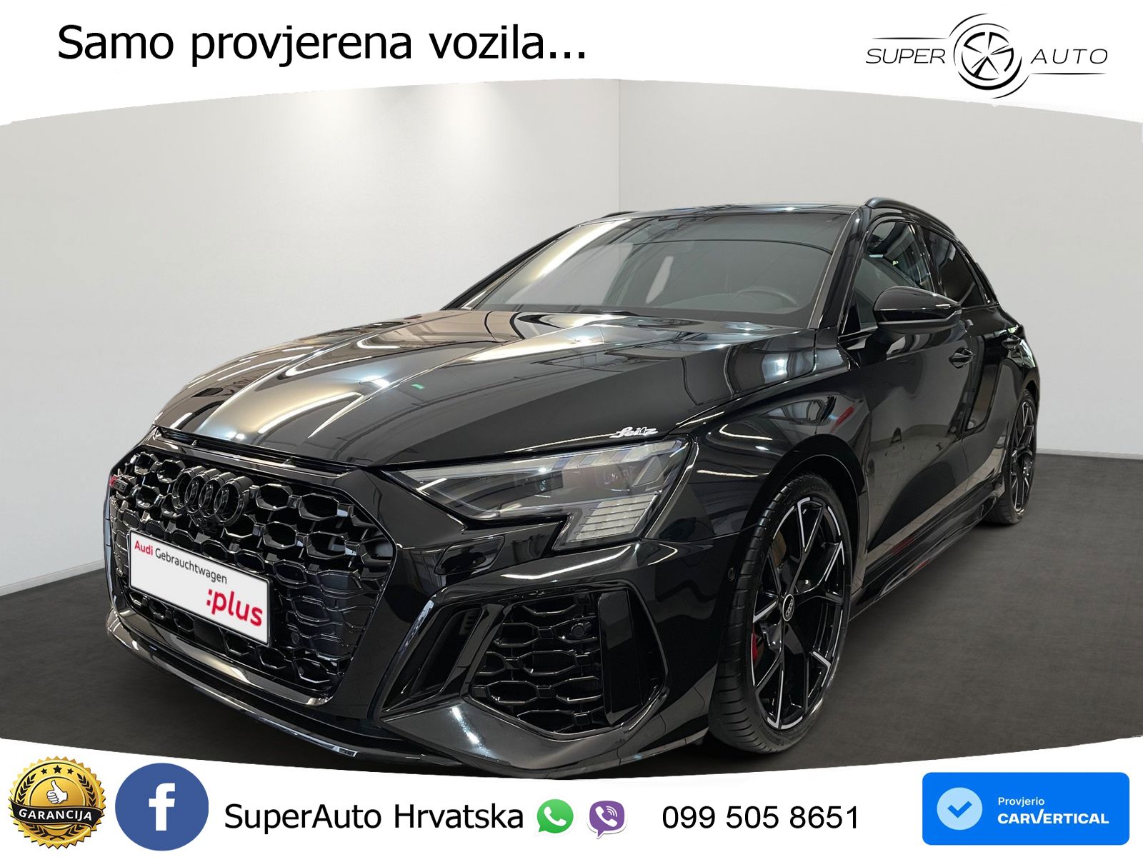 Audi RS3 Sportback 2.5 TFSI (400 KS) quattro S tronic LED+GR SJED+ACC