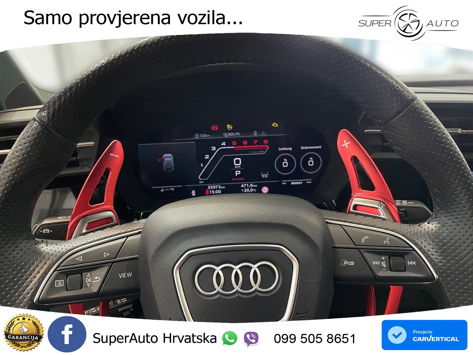 Audi RS3 Sportback 2.5 TFSI (400 KS) quattro S tronic LED+GR SJED+ACC