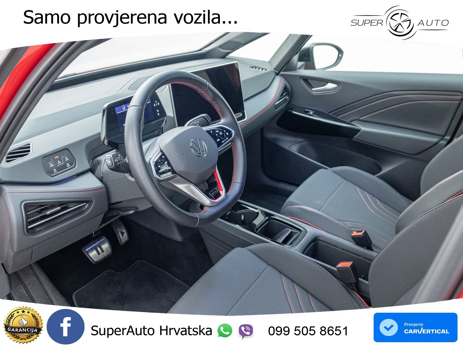 Volkswagen ID.3 GTX 84 kWh (286 KS) LED+GR SJED+ACC