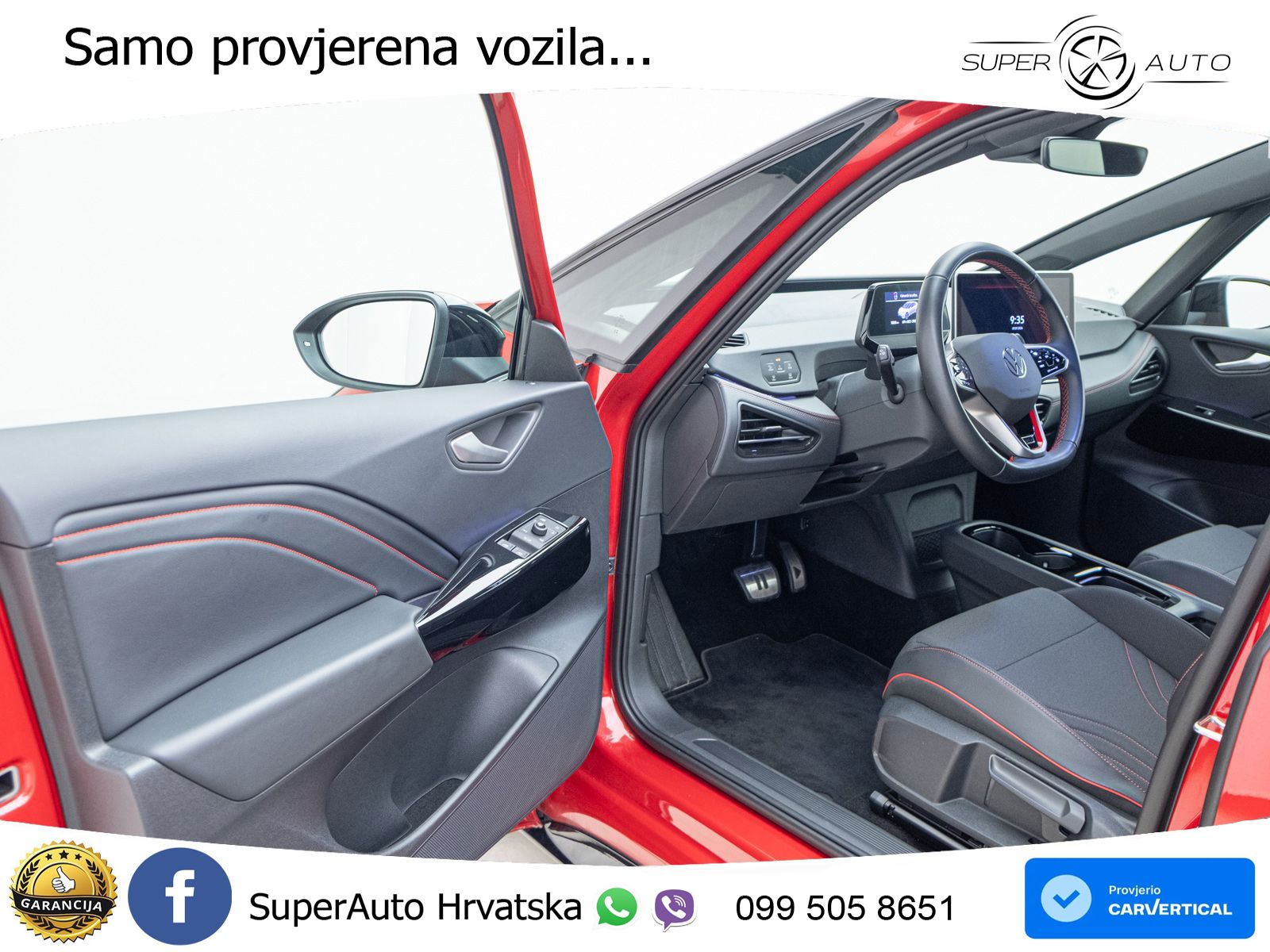 Volkswagen ID.3 GTX 84 kWh (286 KS) LED+GR SJED+ACC