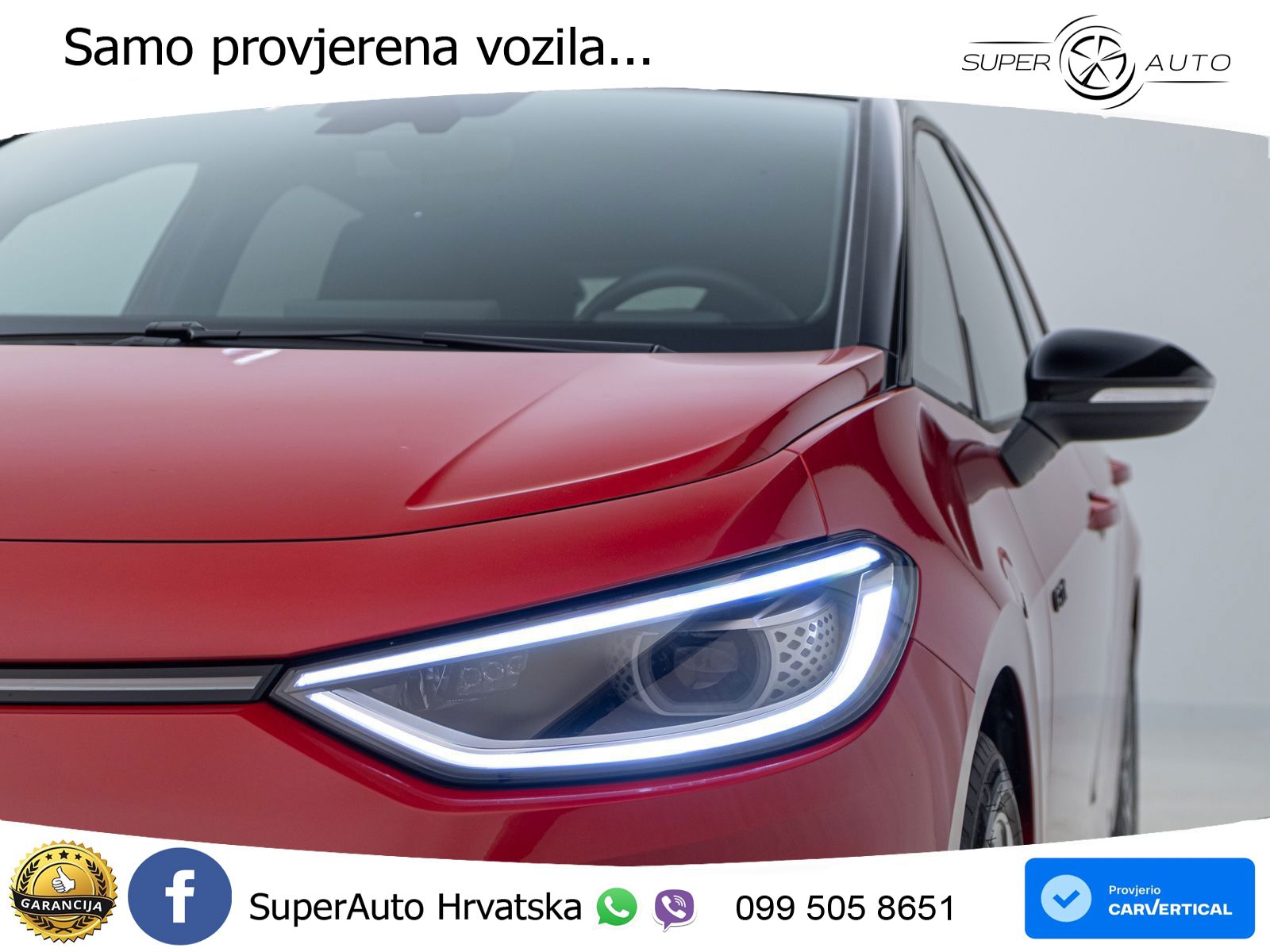 Volkswagen ID.3 GTX 84 kWh (286 KS) LED+GR SJED+ACC