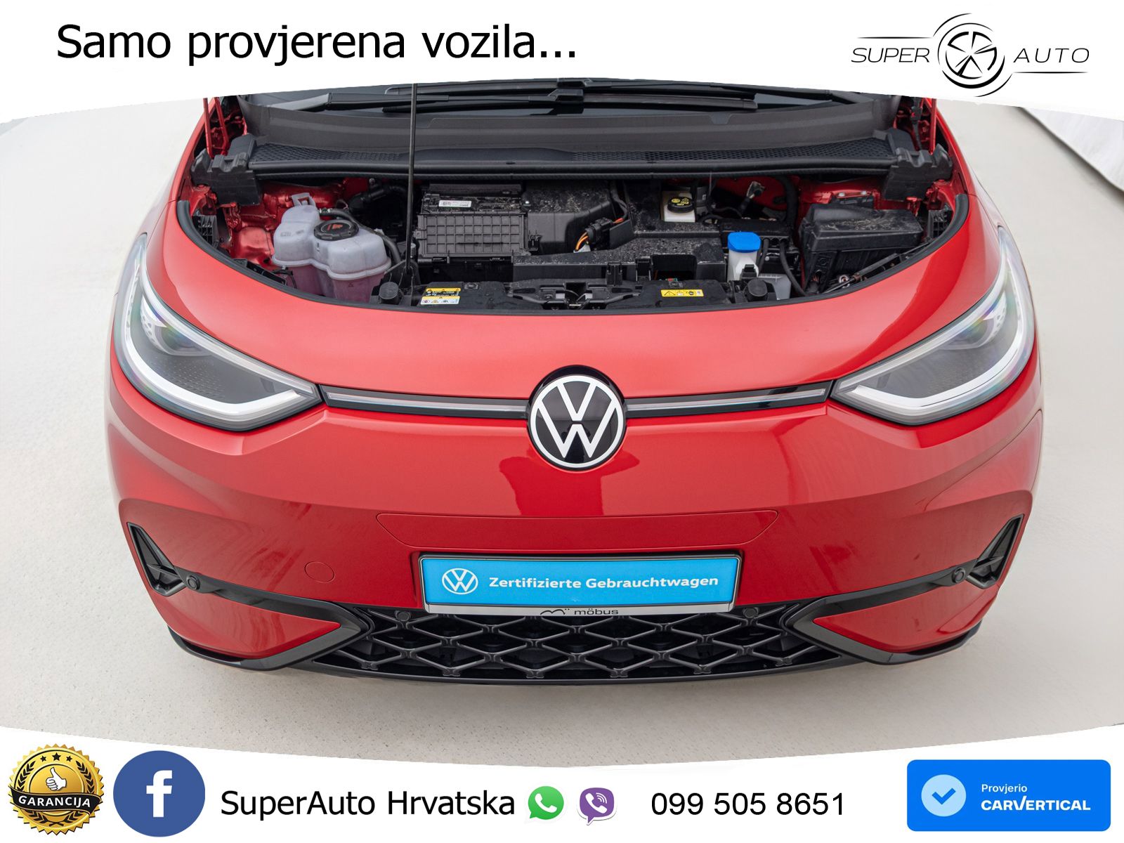 Volkswagen ID.3 GTX 84 kWh (286 KS) LED+GR SJED+ACC