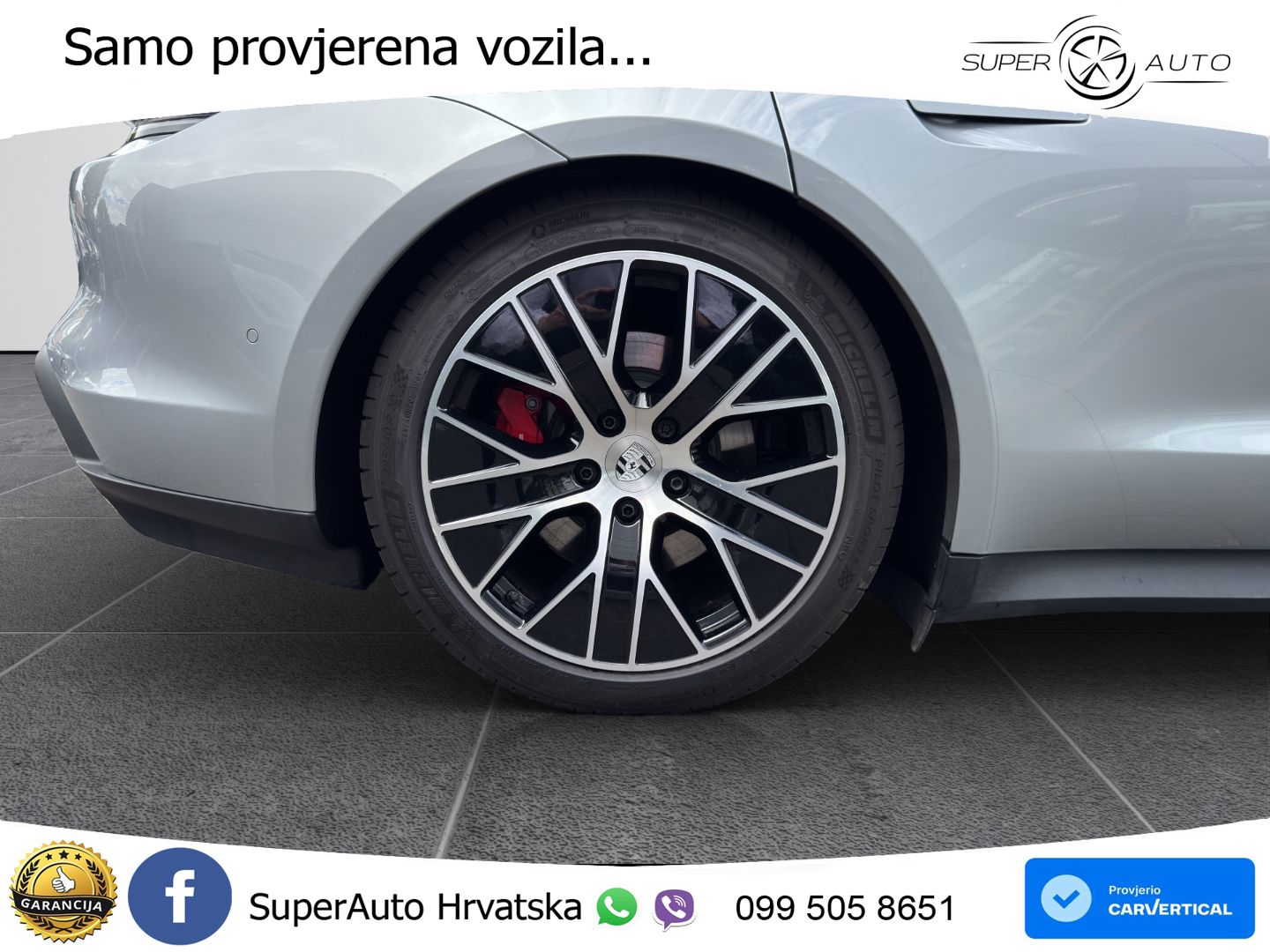 Porsche Taycan Sport Turismo 4S 105 kWh (598 KS)
