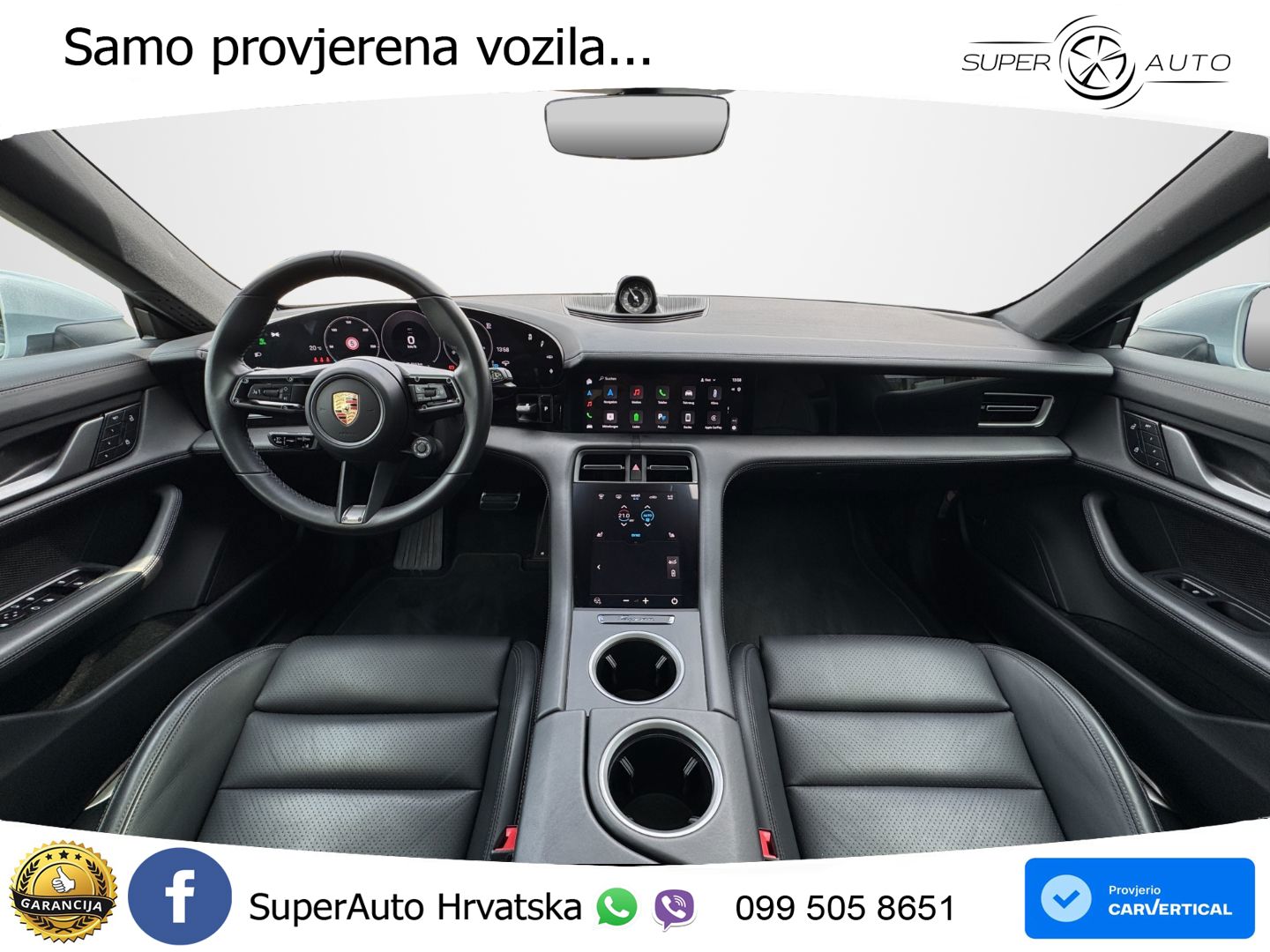 Porsche Taycan Sport Turismo 4S 105 kWh (598 KS)