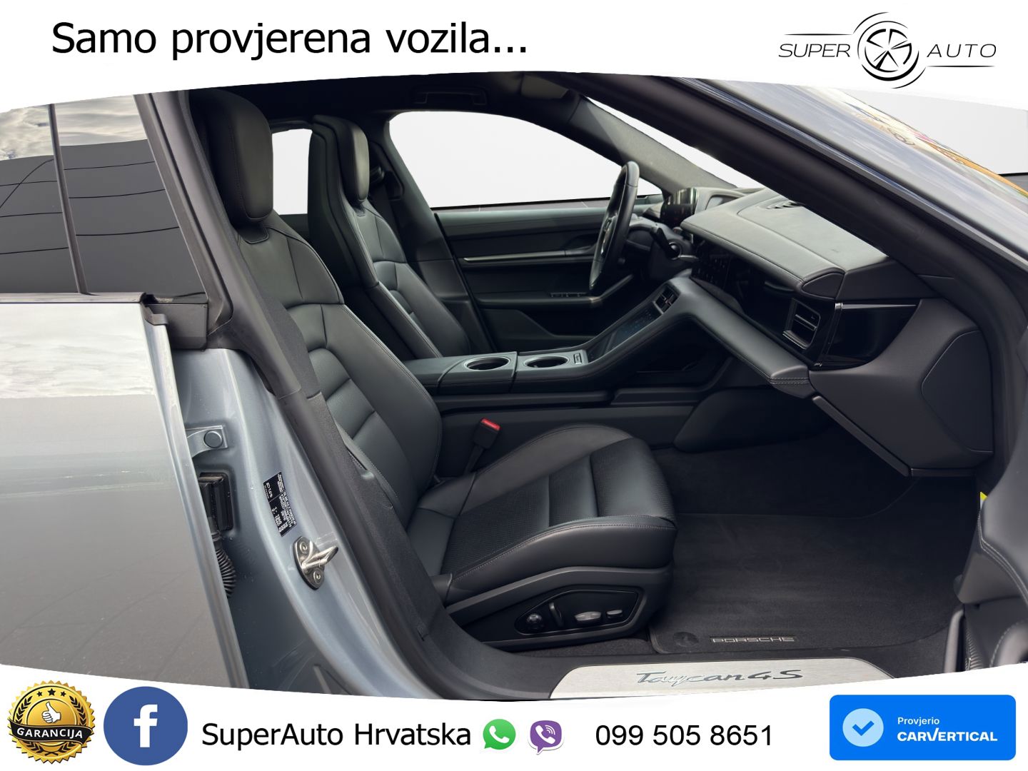 Porsche Taycan Sport Turismo 4S 105 kWh (598 KS)