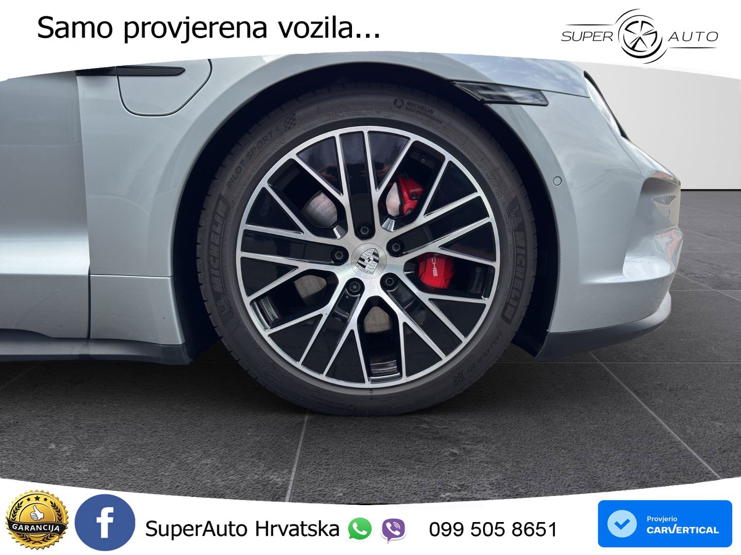 Porsche Taycan Sport Turismo 4S 105 kWh (598 KS)