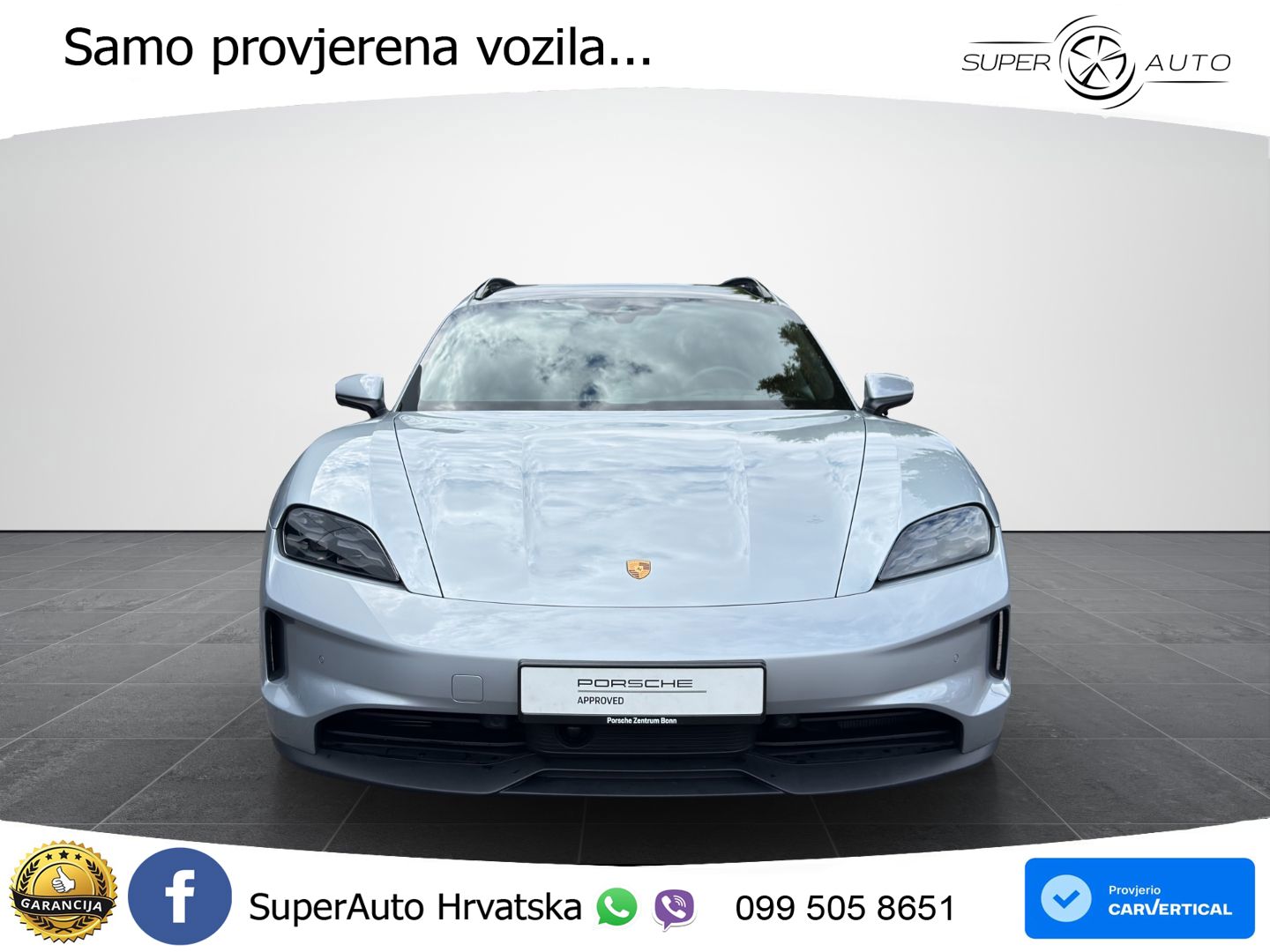 Porsche Taycan Sport Turismo 4S 105 kWh (598 KS)