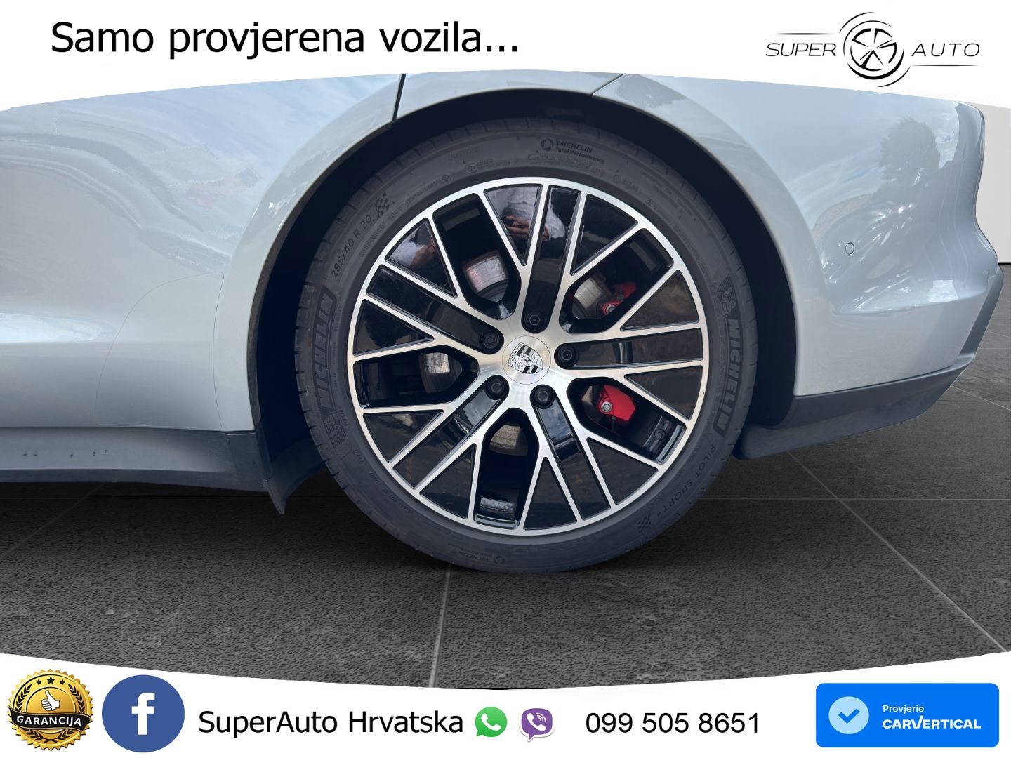 Porsche Taycan Sport Turismo 4S 105 kWh (598 KS)