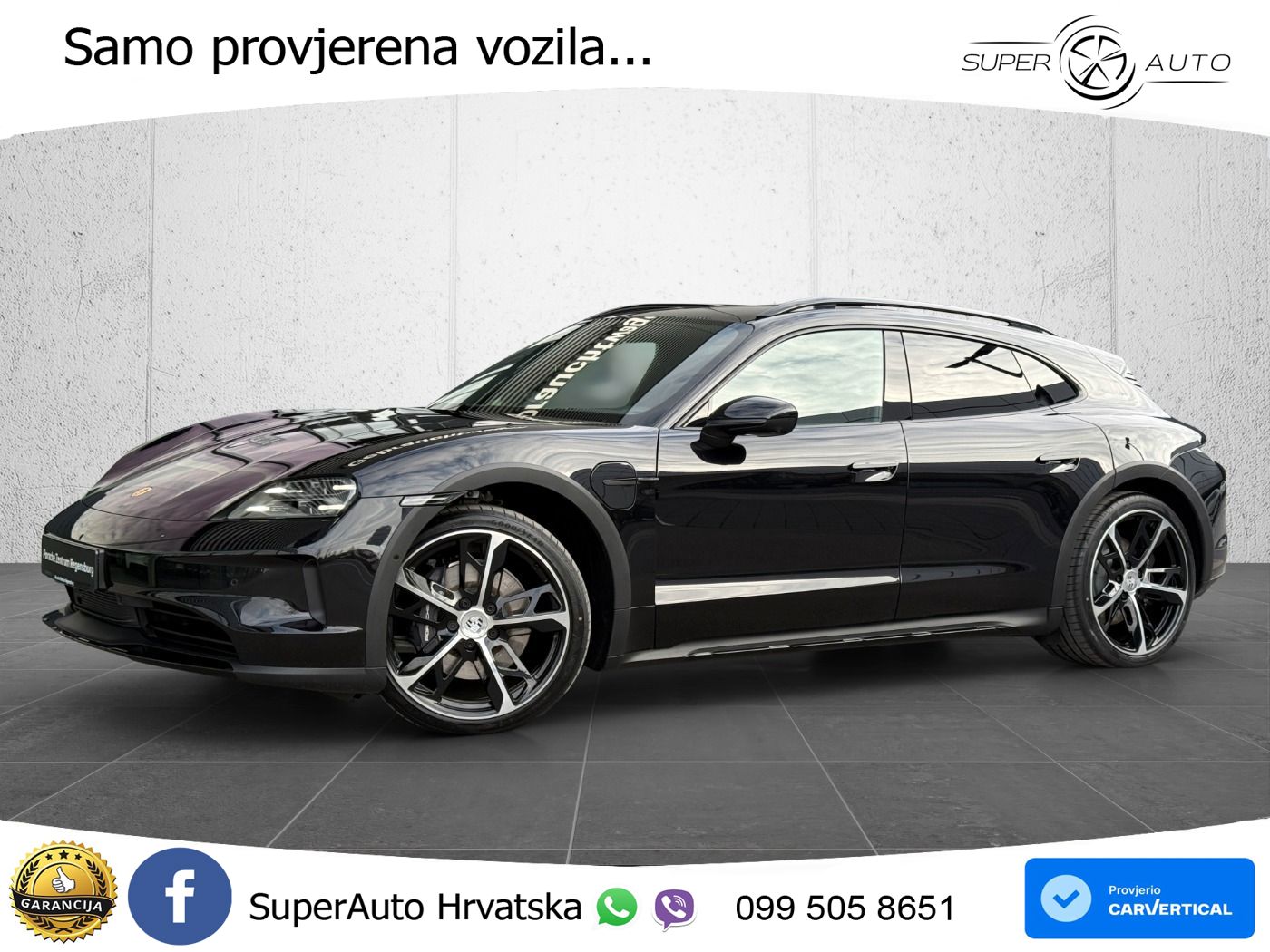 Porsche Taycan Cross Turismo 4 105 kWh (435 KS)