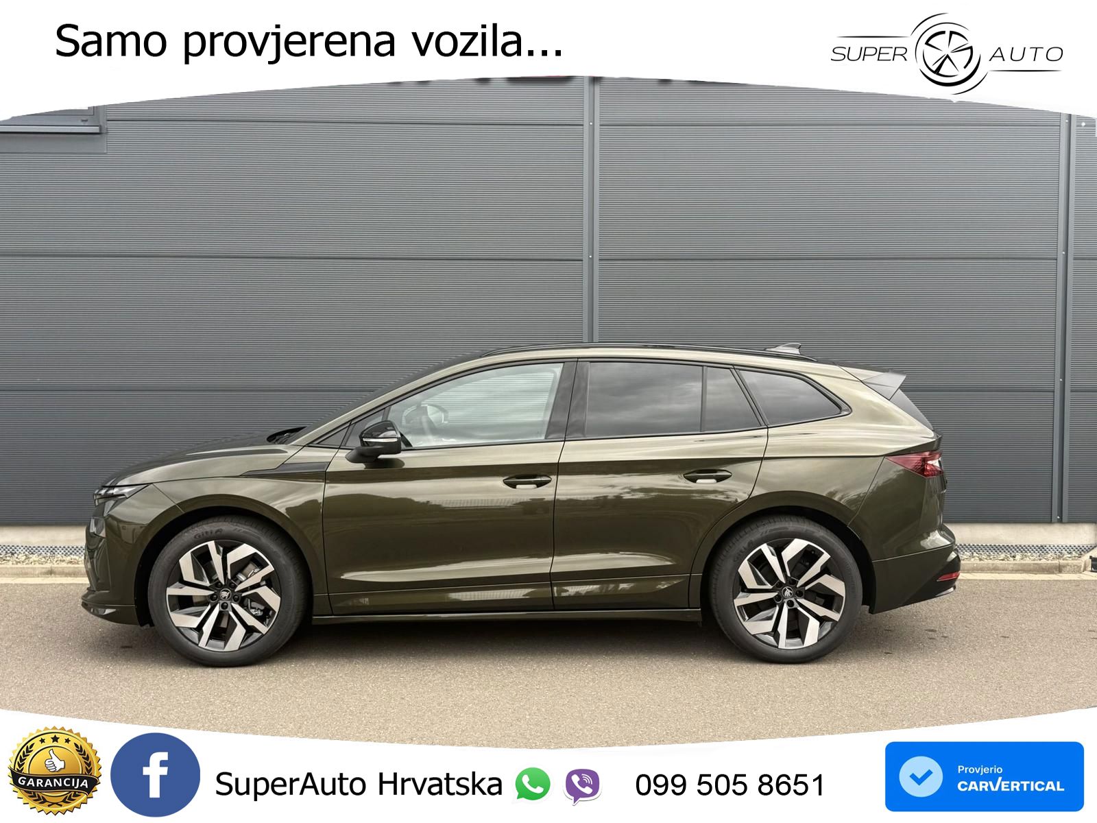 Škoda Enyaq 85 82 kWh (286 KS) SportLine LED+GR SJED+ACC