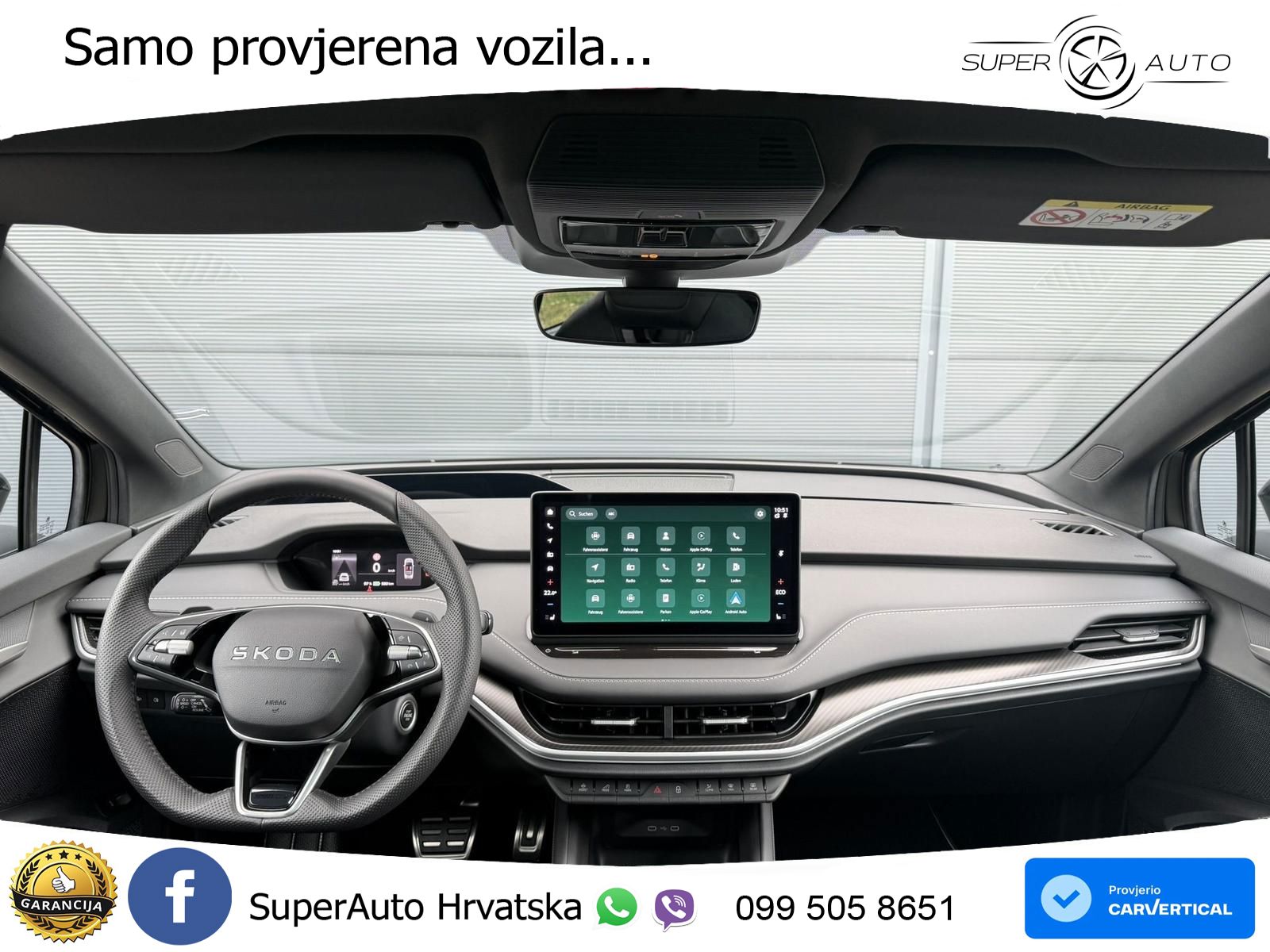 Škoda Enyaq 85 82 kWh (286 KS) SportLine LED+GR SJED+ACC