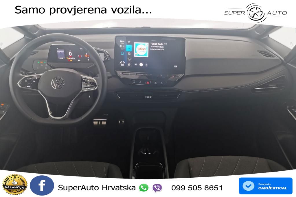 Volkswagen ID.3 Pro 62 kWh (204 KS) LED+GR SJED+ACC