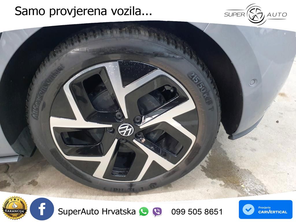 Volkswagen ID.3 Pro 62 kWh (204 KS) LED+GR SJED+ACC