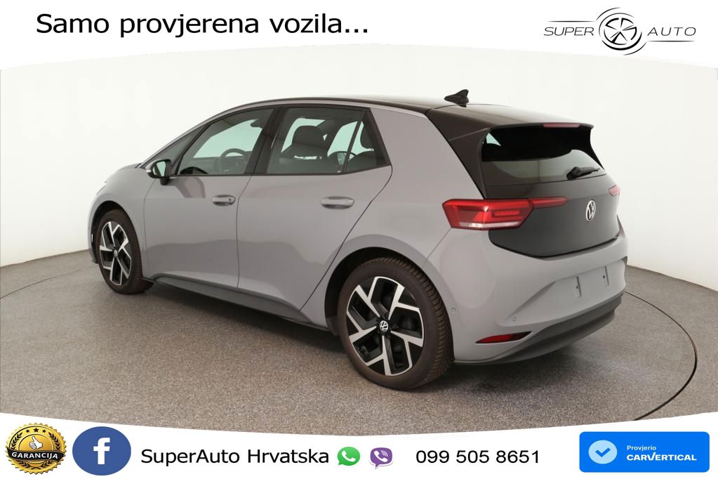 Volkswagen ID.3 Pro 62 kWh (204 KS) LED+GR SJED+ACC