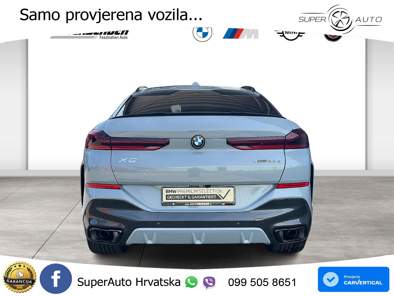BMW X6 30d (298 KS) xDrive Steptronic M Sport LED+GR SJED+ACC