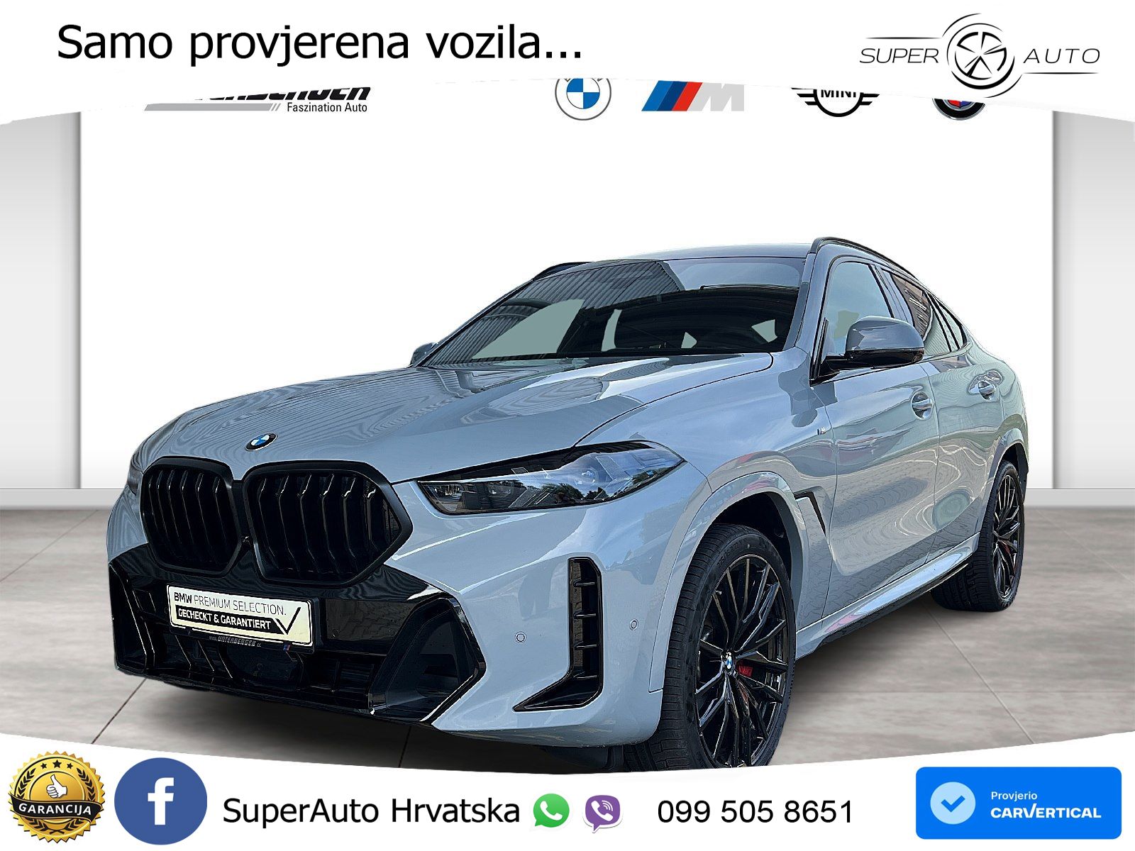 BMW X6 30d (298 KS) xDrive Steptronic M Sport LED+GR SJED+ACC