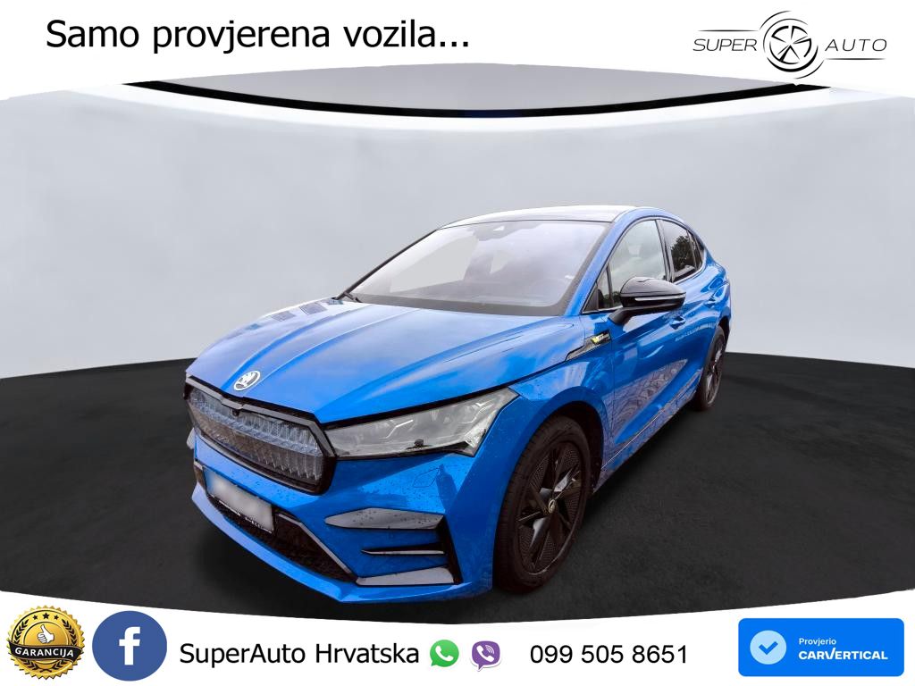 Škoda Enyaq Coupe iV RS 82 kWh (299 KS) AWD Suite LED+GR SJED+ACC