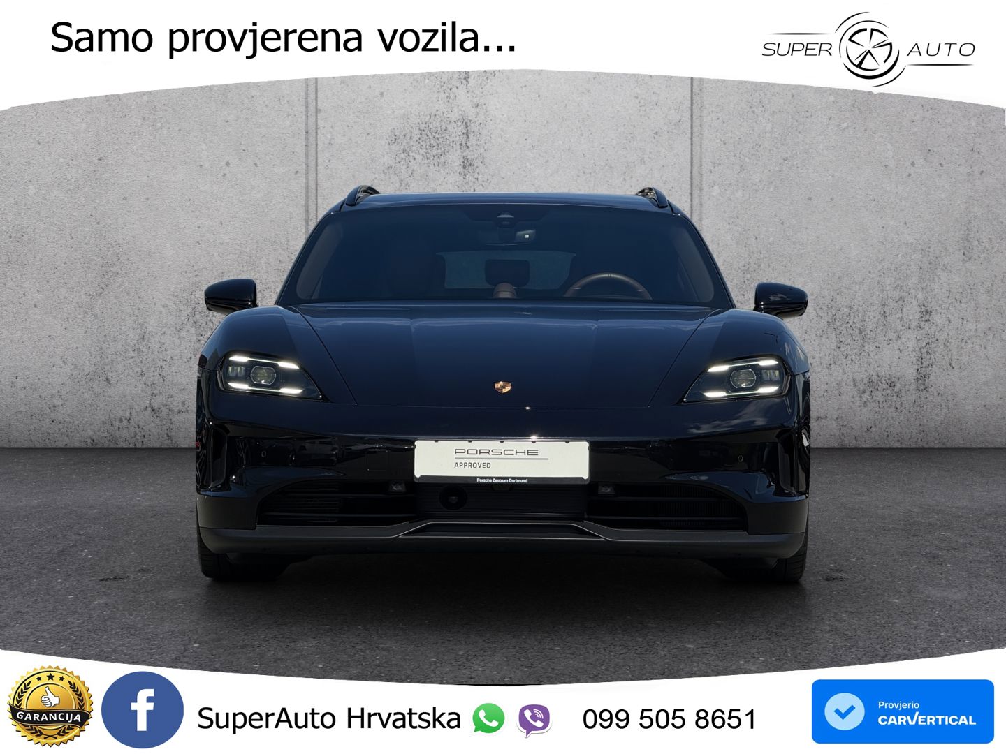 Porsche Taycan Sport Turismo 4S 105 kWh (598 KS)