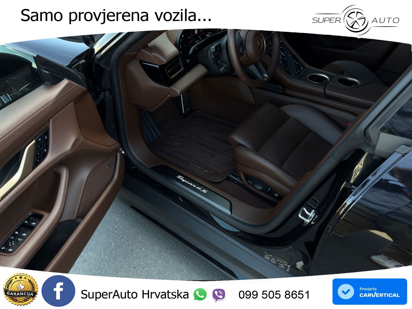 Porsche Taycan Sport Turismo 4S 105 kWh (598 KS)