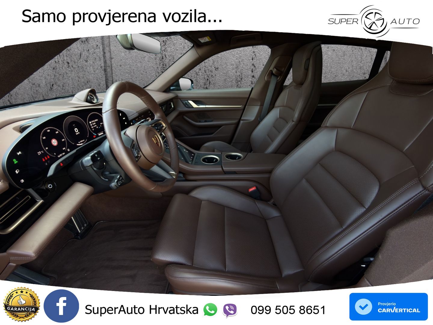 Porsche Taycan Sport Turismo 4S 105 kWh (598 KS)